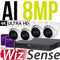 Dahua 8MP (4K Ultra HD) Wizsense AI Kits