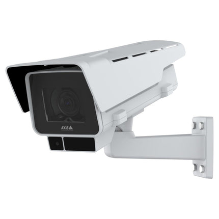 Axis P1387-LE 5MP Outdoor Fixed Box, 2.8-13mm VF Lens, 850nm IR Led, DLPU, Forensic WDR - 02736-001