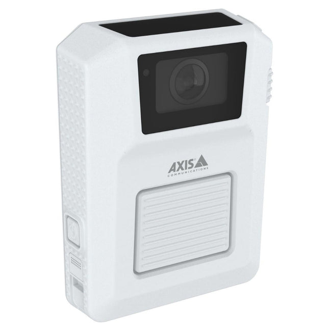 Axis W102 Body Worn Camera, White, Built-In WiFi and Bluetooth - 02786-001