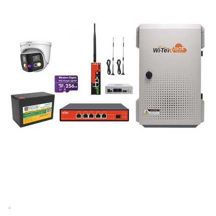 Dahua Wi-Solar IOT Box Kit with Duo Camera - WI-Solar IOT-KIT DUO