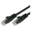 Generic AC-CAT6-0.25M_BLACK 0.25M CAT6 Patch Cable Black