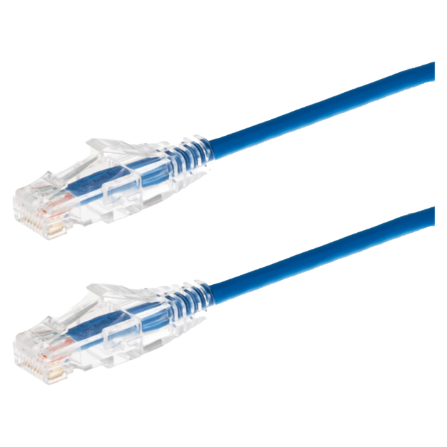 Generic AC-CAT6-5M_BLUE_SLIM 5M CAT6 Slim Patch Cable Blue