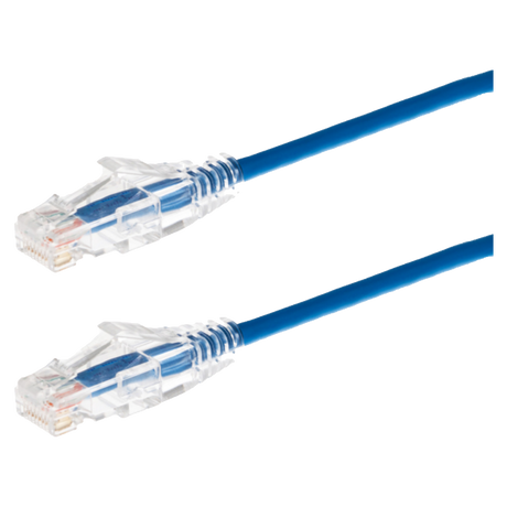 Generic AC-CAT6-5M_BLUE_SLIM 5M CAT6 Slim Patch Cable Blue