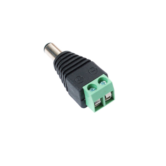 DC Power Connector Plug (Male) to Mini Terminal Block