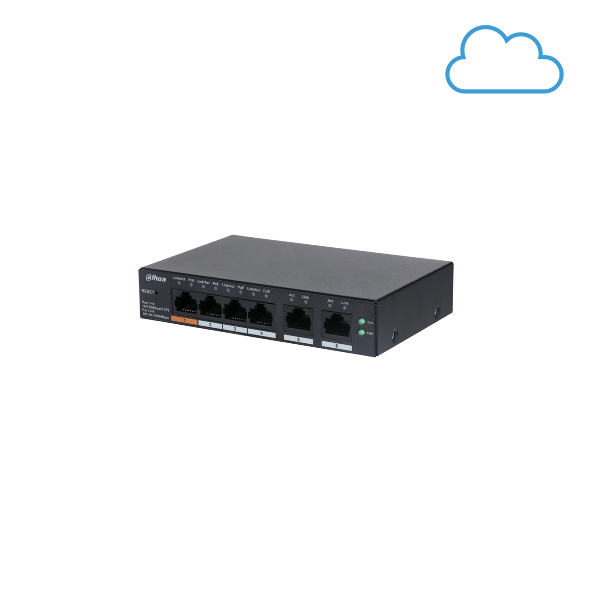 Dahua DH-CS4006-4ET-60 6-Port Cloud Switch