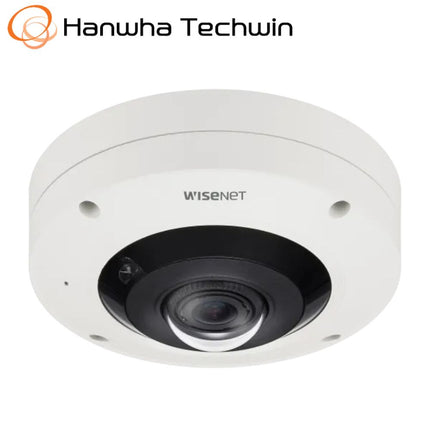 Hanwha Wisenet 12MP Outdoor Fisheye Camera, H.265, 30fps, 120dB WDR, 10m IR, 1.08mm - HAN-XNF-9010RV