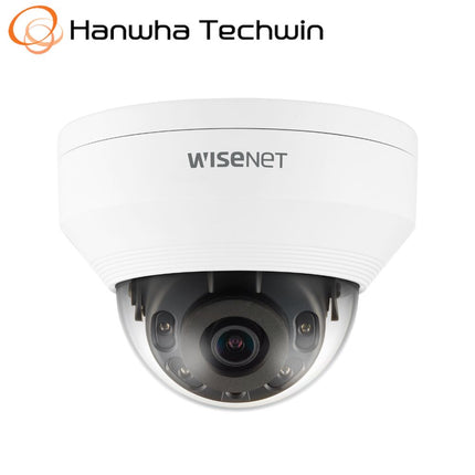 Hanwha Wisenet 4MP Outdoor Dome Camera, H.265, 30fps, 20m IR, IP66, 2.8mm - HAN-QNV-7012R