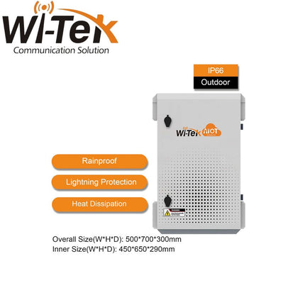 Wi-Tek Smart IoT Box IP66 and IK10 Housing (500*700*300 MM) - WI-IOTBOX03