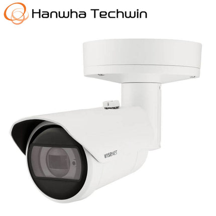 Hanwha Wisenet 4MP Outdoor Bullet Camera, H.265, 60fps, 40m IR, IK10, 2.8-10mm - HAN-XNO-C7083R