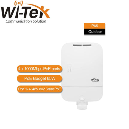 Wi-Tek Gigabit Outdoor PoE Switch - WI-PS306GF-O