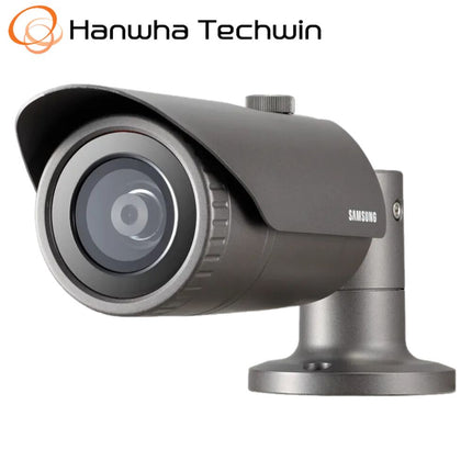 Hanwha Wisenet 4MP Outdoor Bullet Camera, H.265, 30fps, 25m IR, IP66, 4mm - HAN-QNO-7022R