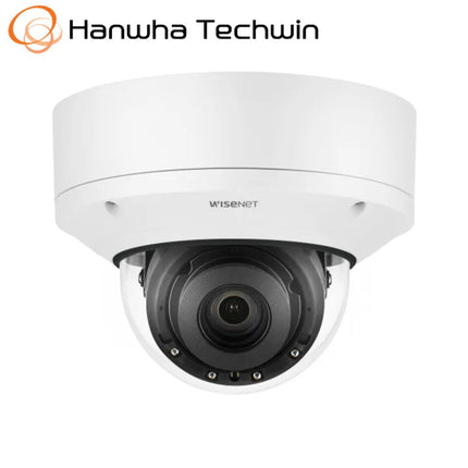 Hanwha Wisenet 4K AI Indoor Dome Camera, H.265, 30fps, WDR, IR, IP52, 4.5-10mm - HAN-PND-A9081RV