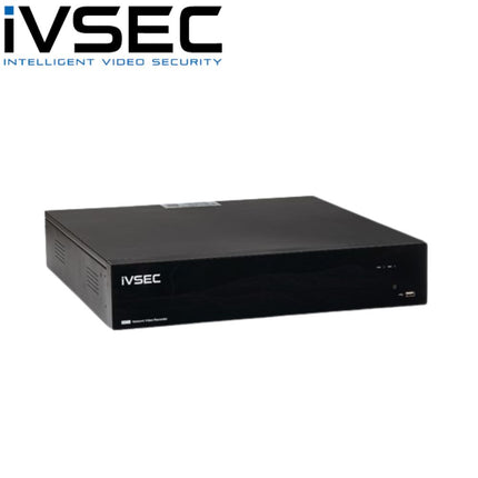 IVSEC 32 Channel Network Video Recorder: 12MP, 4K HDMI - IVNR6324XB