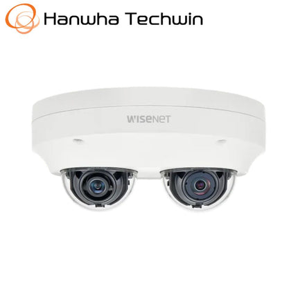 Hanwha Wisenet 2MP Outdoor Multi Directional Dual Sensor Camera, WDR, Body only - HAN-PNM-7002VD