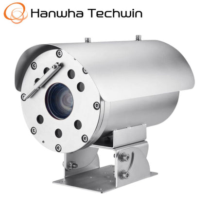 Hanwha Wisenet 2MP Explosion Proof Bullet Camera, 70m IR, 4.44-142.6mm - HAN-TNO-6322ER