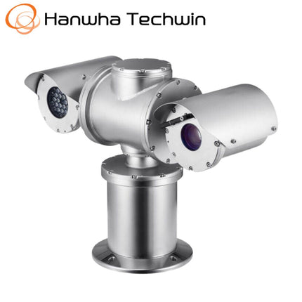 Hanwha Wisenet 2MP Explosion Proof Positioning Camera, 200m IR, 4.44-142.6mm - HAN-TNU-6322ER