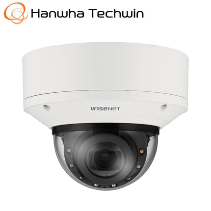 Hanwha Wisenet 6MP Vandal Outdoor Dome Camera, 30fps, 70m IR, IK10, 10.9-29mm - HAN-XNV-8093R