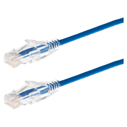 Dahua DH-PFM972-6U-10-S 10m CAT6 Slim Cord Cable Blue