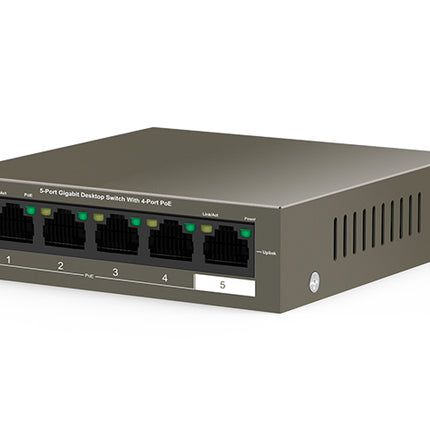 IP-COM G1105P-4-63W 5-Port Gigabit Desktop Switch with 4-Port PoE-IP-COM-World Wide Wireless