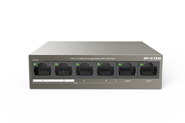 F1106P-4-63W is an unmanaged PoE switch-IP-COM-World Wide Wireless