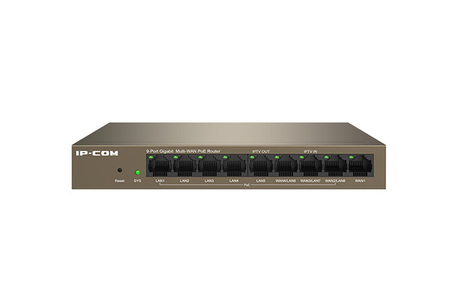 M20-8G-PoE  9 Port Cloud Managed PoE Router-IP-COM-World Wide Wireless