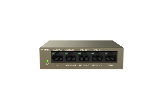 M20-PoE 5 Port Cloud Managed PoE Router-IP-COM-World Wide Wireless