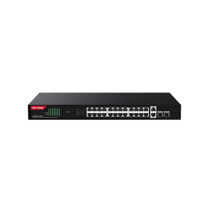 G1128P-24-410W 26GE+2SFP Ethernet Unmanaged Switch With 24-Port PoE-IP-COM-World Wide Wireless