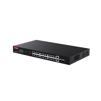 G1128P-24-410W 26GE+2SFP Ethernet Unmanaged Switch With 24-Port PoE-IP-COM-World Wide Wireless