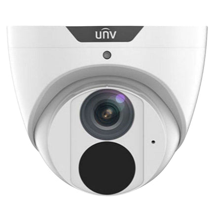 Uniview EasyStar Security System: 6x 6MP Turret Cams, 8CH 4K NVR + HDD (Black)