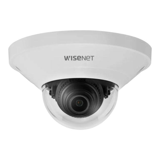 Hanwha Wisenet New-Q 5MP Indoor Mini Dome Camera, H.265, WDR, IK08, HDMI, 4mm - HAN-QND-8021