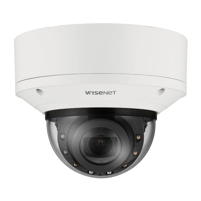 Hanwha Wisenet 4K Vandal Outdoor Dome Camera, 30fps, 50m IR, IK10, 4.4-9.3mm - HAN-XNV-9083R