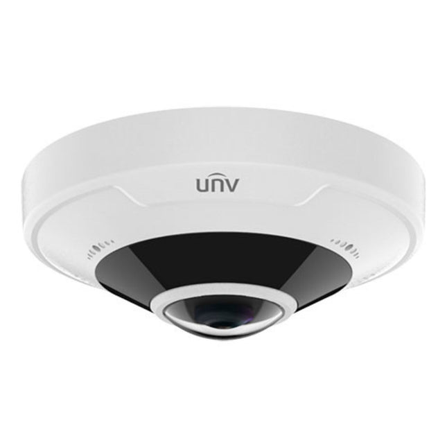 Uniview Security Camera: 12MP Ultra HD Infrared Vandal-resistant Fisheye Fixed Dome Camera - IPC86CEB-AF18KC-I0