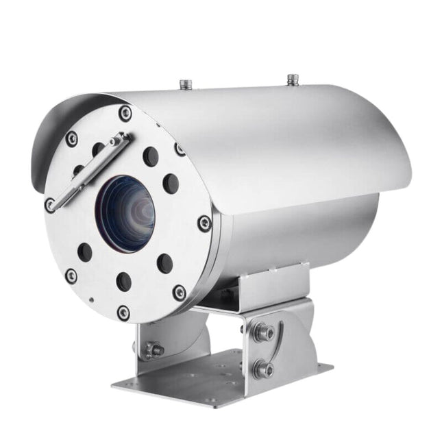 Hanwha Wisenet 2MP Explosion Proof Bullet Camera, 70m IR, 4.44-142.6mm - HAN-TNO-6322ER