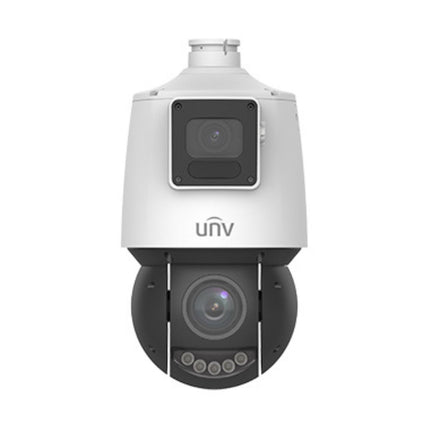 Uniview Security Camera: 4MP+4MP Lighthunter Dual-lens Network PTZ Camera - IPC94144SR-X25-F40C