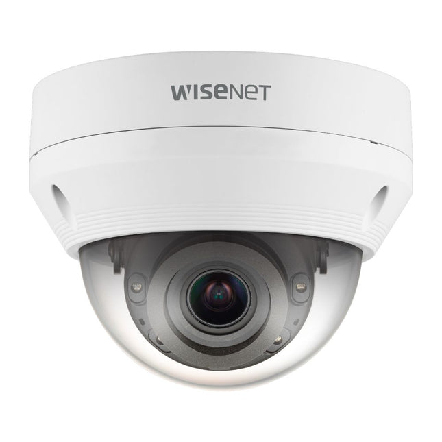 Hanwha Wisenet 4MP Outdoor Dome Camera, H.265, WDR, IP66, IK10, 3.2-10mm - HAN-QNV-7082R