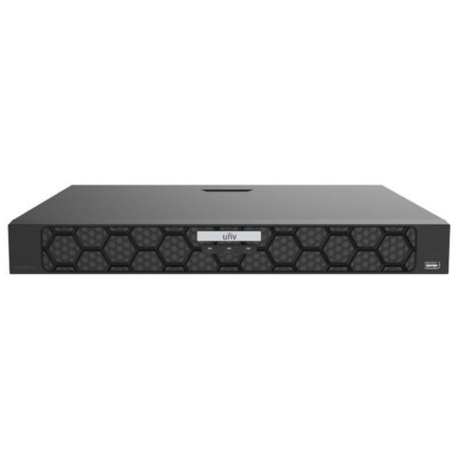 Uniview 32CH Network Video Recorder: AI NVR, Upto 16MP 320MBPS INPUT 2-SATA HDD Prime Series - NVR502-32B-P16