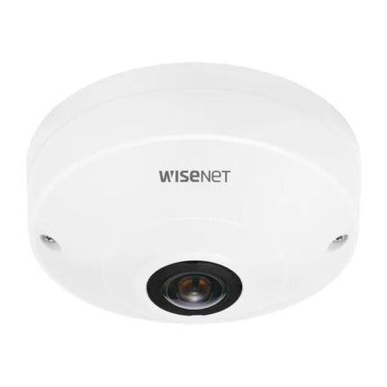 Hanwha Wisenet 12MP Indoor Fisheye Camera, H.265, 30fps, 120dB WDR, 1.08mm - HAN-QNF-9010