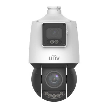 Uniview Security Camera: 4MP+4MP Lighthunter Dual-lens Network PTZ Camera - IPC94144SFW-X25-F40C