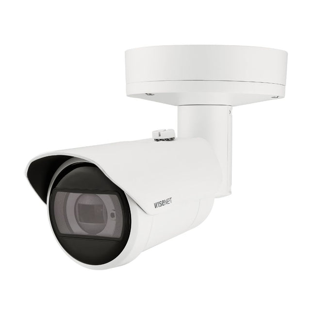 Hanwha Wisenet 4K Outdoor Bullet Camera, H.265, 30fps, 40m IR, IK10, 4.4-9.3mm - HAN-XNO-C9083R