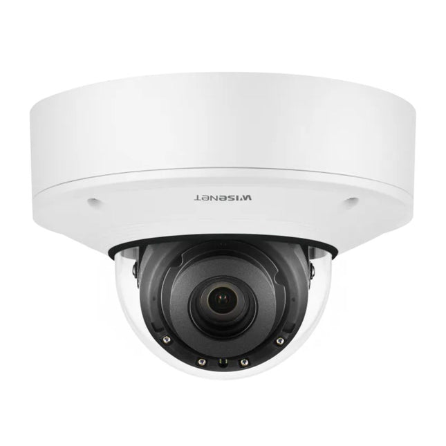 Hanwha Wisenet 6MP Outdoor Dome Camera, H.265, 30fps, WDR, IR, IP67 2.8-8.4mm - HAN-XNV-8082R