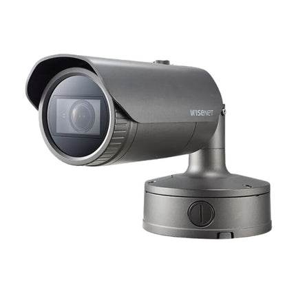 Hanwha Wisenet 2MP Outdoor Bullet Camera, H.265, 60fps, 150dB WDR, 50m IR, 2.8-12mm - HAN-XNO-6080R