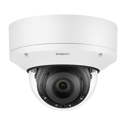 Hanwha Wisenet 2MP AI Indoor Dome Camera, H.265, 120fps, WDR, 40m IR, IK10, 4.4-9.3mm - HAN-PND-A6081RV