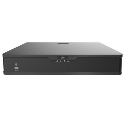 Uniview 32CH Network Video Recorder: Upto 12MP, 320MBPS INPUT, 4- SATA HDD, Easy Series - NVR304-32E2-P16