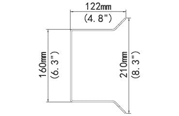 Uniarch AC-TR-UC08-A-IN Steel Corner Mount for All PTZ Cameras