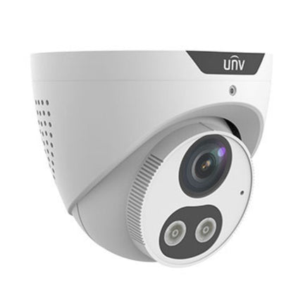 Uniview ColourHunter Security System: 4x 8MP Turret Cams, 4CH 4K NVR + HDD