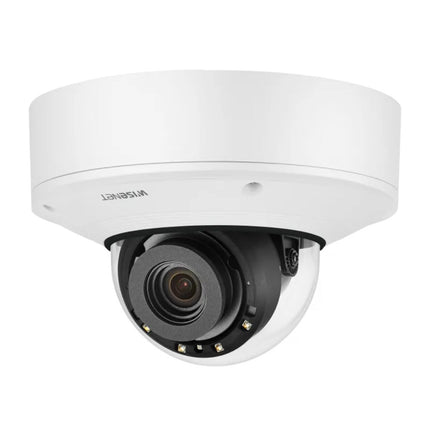 Hanwha Wisenet 4K Outdoor Dome Camera, H.265, 30fps, WDR, IR, IP67 2.8-8.4mm - HAN-XNV-9082R