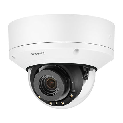 Hanwha Wisenet 2MP AI Indoor Dome Camera, H.265, 120fps, WDR, 40m IR, IK10, 4.4-9.3mm - HAN-PND-A6081RV