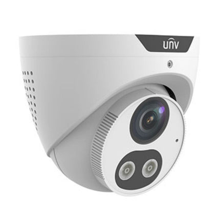 Uniview ColourHunter Security System: 4x 5MP Turret Cams, 4CH 4K NVR + HDD