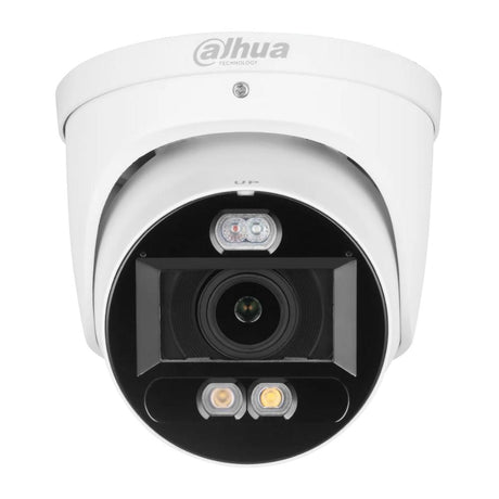 Dahua Security Camera: 8MP TiOC 2.0 Turret Motorised, WizSense, Full-Colour, Active Deterence -DH-IPC-HDW3849H-ZAS-PV-ANZ