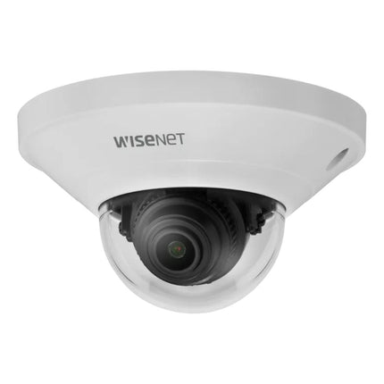 Hanwha Wisenet New-Q 5MP Indoor Mini Dome Camera, H.265, WDR, IK08, HDMI, 4mm - HAN-QND-8021